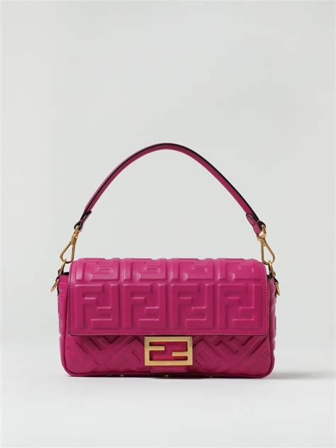 fendi fuchsia bag|Baguette .